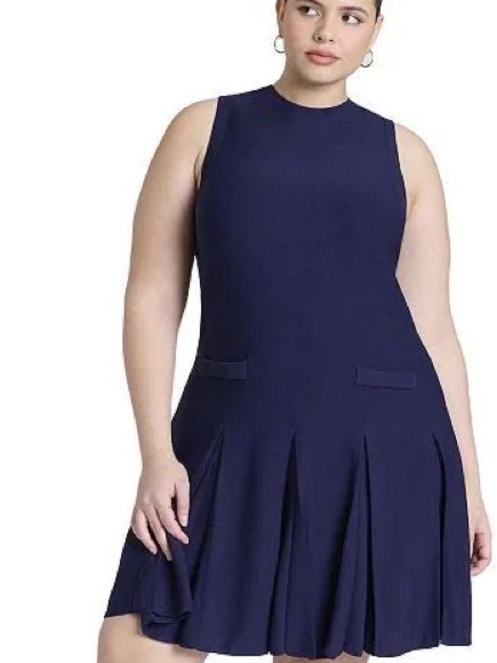 ELOQUII sweater tennis dress
